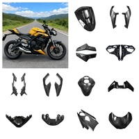OEM 3K 100% Fibre de carbone sèche Prise d'air de moto pour Street Triple 765RS 2023 Accessoires en fibre de carbone Vente en gros
