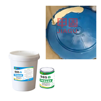 HY985 Colle de filtre à air transparente à deux composants Adhesivo Para Filtros De Aire Mastic adhésif pour sceller le filtre à air