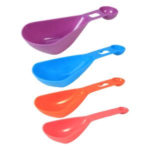 Outils de cuisson épaissi Double échelle cuillère cuisine bébé <span class=keywords><strong>lait</strong></span> en <span class=keywords><strong>poudre</strong></span> café gramme cuillère à mesurer Pet chien nourriture chat nourriture cuillère - Product Image 6