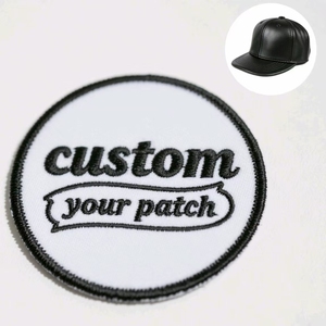 Patchs en feutre denim brodés d'anime Black Cat Double Gun PEW PEW avec <span class=keywords><strong>crochet</strong></span> et boucle en PVC pour sacs - Product Image 2