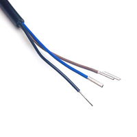 Produsen Dongguan, Konektor Kustom M12A4P 2464 # 22AWG 4-Core Industri Otomotif Elektronik Mobil PVC Tembaga