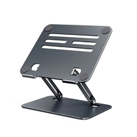 Support universel pliable en métal ergonomique, rotatif à 360 degrés, réglable en hauteur, pour iPad, MacBook, tablette PC, modèle exclusif