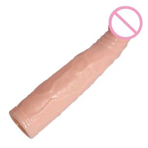 Baile großer penis Ärmel verlängerter penis klarer vibrator für männer - Product Image 4