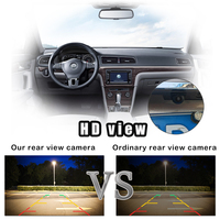Caméra de recul de voiture avec vision nocturne HD et angle de vue de 180 degrés