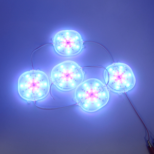 2835 <span class=keywords><strong>RGB</strong></span> <span class=keywords><strong>LED</strong></span> <span class=keywords><strong>MODULE</strong></span> với ống kính đầy màu sắc ép phun 6565 DC12V 3 Wát điện <span class=keywords><strong>LED</strong></span> xe ánh sáng mô-đun quảng cáo kênh thư - Product Image 6