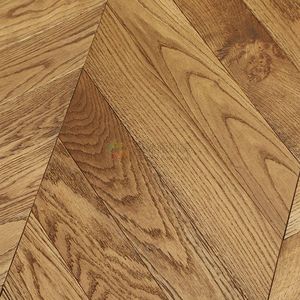 Plancher en bois flottant en chevrons larges en bois d'acajou de couleur noire de l'usine de menuiserie - Product Image 4