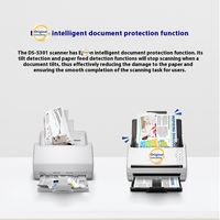 Escáner de alimentación automático Epso n DS530II de alta velocidad A4, documento a color de doble cara, archivo PDF de varias páginas, nuevo modelo
