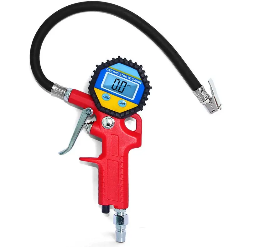 Calibro Della Gomma auto Per Moto E Bici Wonder digital Tire Air Pressure Gauge Con Tubo Flessibile