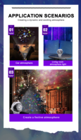 Bon prix Projection colorée atmosphère étoile étoilée 360 degrés rotation enfants LED veilleuse astronaute projecteur veilleuse