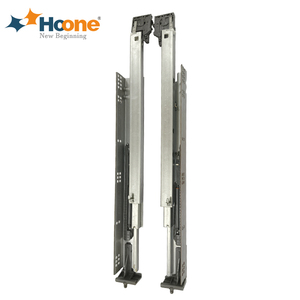 Hardware SGCC telescópico oculto fabricado en Vietnam, amortiguador de 3 secciones para dormitorio, baño, sala de estar, Armarios con cajones - Product Image 1