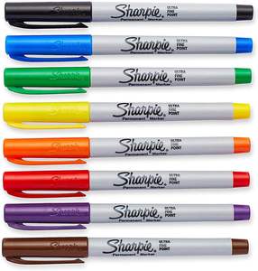 <strong>Sharpie</strong> <strong>Ultra</strong> <strong>Fine</strong> <strong>Point</strong> Permanent Markers 0.5mm Ballpen Wholesale Ballpoint Pen Kawaii Gel Pen - Product Image 1