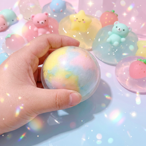 Same Style Rainbow Grape Dark <b>Chocolate</b> Crispy Ball TPR Handmade Slow Rebound Stress Relief Squeeze Toy - Product Image 2