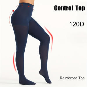 Medias Térmicas Gruesas Opacas hasta la Cintura, 120D, de Terciopelo, Moldeadoras, para Invierno - Product Image 4