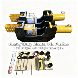 เครื่องอัดสลักตีนตะขาบไฮดรอลิกแบบพกพา MITNIK 150T-300T C-Frame สำหรับสลักขนาด 32-65 มม. ใช้ได้กับรถขุด CAT Komatsu และรถดันดิน - Product Image 2
