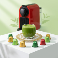 Thé minceur certifié Macha de qualité cérémonielle, café et capsules de matcha en sachet et en dosettes pour une utilisation facile