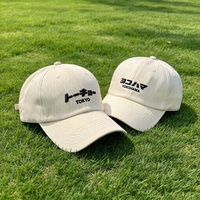 Casquette de baseball minimaliste unie à 6 panneaux en coton avec sangle métallique réglable, style streetwear décontracté, OEM