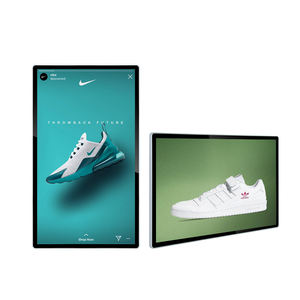 Panneau de signalisation intérieure et murale, écran tactile LCD interactif, batterie Android, pour vitrine - Product Image 1