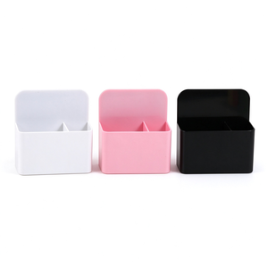 <span class=keywords><strong>Porte</strong></span>-stylo magnétique, boîte de rangement en plastique, organisateur de marqueurs pour tableau blanc, étui à crayons carré multifonctionnel pour enfants, usage au bureau - Product Image 3