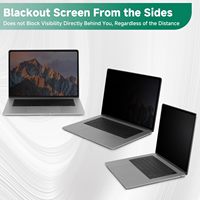 Protection d'écran pour ordinateur portable 16 pouces 16:10, adsorption magnétique, pour Dell HP Asus Lenovo, film anti-reflet mat et transparent