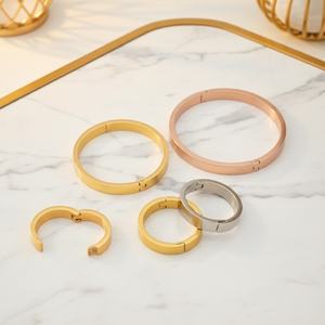 YIWANG Loose Leaf <b>Binder</b> Rings Gold Metal Book Ring <b>Binder</b> Clips for <b>Notebook</b> MEMO - Product Image 1