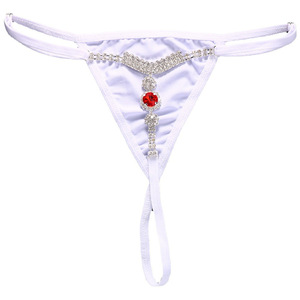 Venta al por mayor de dropshipping: Nuevas joyas corporales de aleación con diamantes de imitación rojos para mujer, accesorios sexys de lencería para la cintura. - Product Image 4