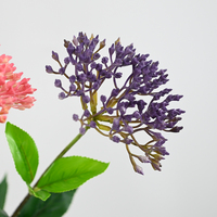Plante artificielle de mimosa à deux branches, toucher réel, 70 cm, dans un pot décoratif pour la maison, le bureau, la table, décoration, fausses fleurs en pot, cadeau