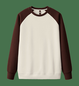 OEM personalizado Logo Hombres Crewneck Blank Pullover Sudadera Fabricante Deportes Liso Sudaderas de manga larga de gran tamaño - Product Image 3