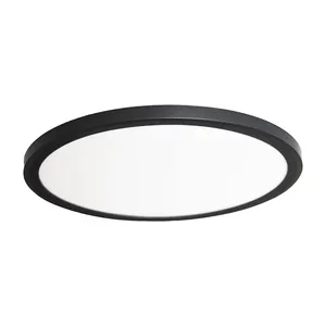 Worbest đen 18W 3000K-6500K có thể điều chỉnh Ra80 dẫn ánh sáng Trần mờ với đèn LED chất lượng cao cho khách sạn nhà dẫn ánh sáng lịch thi đấu