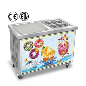 Kolice Máy Làm Kem 1 + 6 Máy Chiên Chảo Đá Máy Chiên Làm Kem Cuộn 6 Lỗ - Product Image 4