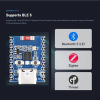 ESP32-H2 Papan Pengembangan Mini 96MHz Chip ESP32-H2FH4S Terpasang, Flash 4MB Terintegrasi, Mendukung BLE Zigbee Thread untuk Rumah Pintar IoT