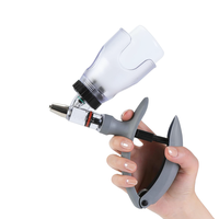 Pistolet seringue automatique pour bétail, pistolet d'injection à remplissage continu réglable pour poulets, porcs, moutons, vaches, volailles