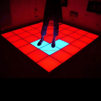 Dalles de danse interactives à capteur magnétique avec éclairage LED RVB pour mariages, événements, fêtes et divertissements