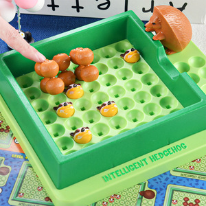 Jouet d'évasion interactif de bureau pour l'éducation précoce, hérisson en plastique qui cherche sa maman, <span class=keywords><strong>jeu</strong></span> de labyrinthe, liquidation, amusant, parent-enfant, intelligent - Product Image 2