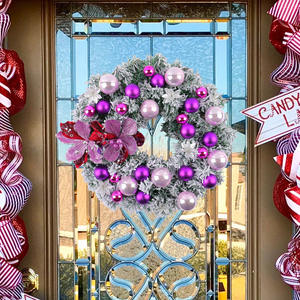 Boule <span class=keywords><strong>de</strong></span> fruits rouges <span class=keywords><strong>de</strong></span> guirlande <span class=keywords><strong>de</strong></span> Noël <span class=keywords><strong>de</strong></span> luxe géante en plastique artificiel fait à la main écologique <span class=keywords><strong>de</strong></span> haute qualité pour centre commercial d'hôtel - Product Image 4