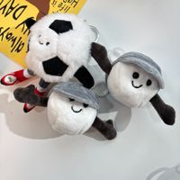 Jouet créatif de volley-ball, de basket-ball, tennis, en peluche, avec pendentif, jouet sur le thème du sport pour porte-clés ou accessoire de sac
