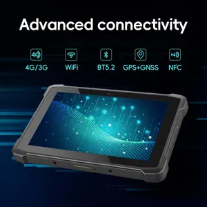 T10A-2D Drone Tablet 700 Nit Sunlight Readable GPS Glonass Rugged Drone Uav Tablet Pc For Camera Field Monitor System 8000mAh
