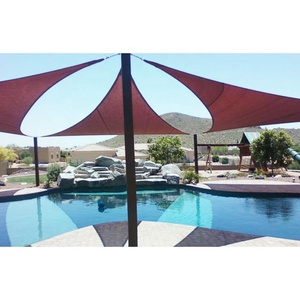 HDPE Knit Breathable Outdoor Patio Sunshade <strong>square</strong> Umbrella Rectangular <strong>Sun</strong> <strong>Shade</strong> <strong>Sail</strong> Stretch - Product Image 4