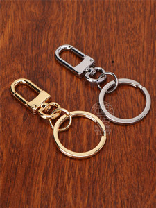 Juego de soporte para llavero de alta calidad, soporte para llave de Metal, aplausos, llavero DIY, Hardware abierto - Product Image 5