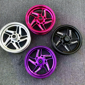 Moyeu de roue de 12-10 pouces spécialement conçu pour les motos électriques, haute résistance, léger, durable et sans déformation. - Product Image 2