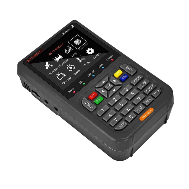 V8 Finder 2 Satellite Finder H.265 DVB-S2/S2X Satellite Singal Meter Satfinder in Stock Selling