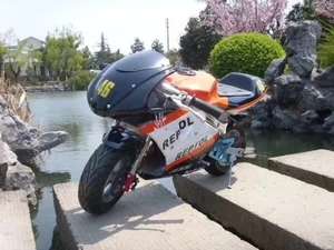 Nueva Llegada Surron X Edición Negra Scooter de <span class=keywords><strong>49cc</strong></span> Motocicleta Todoterreno para Niños <span class=keywords><strong>Mini</strong></span> <span class=keywords><strong>Chopper</strong></span> - Product Image 6