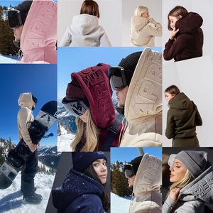 Venta caliente HeavyWeight Men's Hoodies Logotipo personalizado 3D en relieve Sudaderas con capucha para hombres Premium Sudadera personalizada - Product Image 5