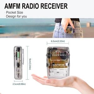 วิทยุย้อนยุคยี่ห้อ Retro Fotune คุณภาพดี ขายดี วิทยุ FM/AM เสียงคมชัด ราคาดี ตัวเครื่องใส - Product Image 5