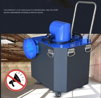 Équipement de nettoyage de ventilation HVAC électrique haute puissance, nouvelle génération, machine de collecte de poussière à pression négative, 2200W, volume d'air 4000m3/h