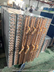 Evaporador de acero inoxidable Tubo 304 Aleta dorada Aire acondicionado Dx Bobina Hvac Condensador Evaporador Bobina Reemplazo - Product Image 5