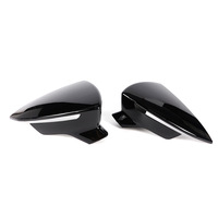 Coque de rétroviseur convexe noire spéciale pour Seat Leon Ibiza Arona