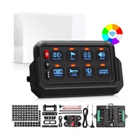 Système d'alimentation 12V/24V DC, panneau de commande sans fil à 8 groupes pour éclairage LED RGB