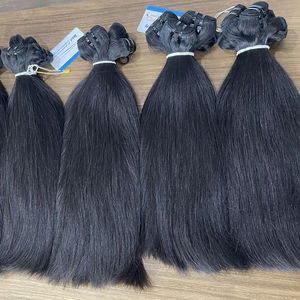 Extensions de cheveux humains vierges de qualité Remy, cheveux vietnamiens naturels lisses, trames de cheveux bruts, Thanh Hair H16 100g, tissage de cheveux - Product Image 1