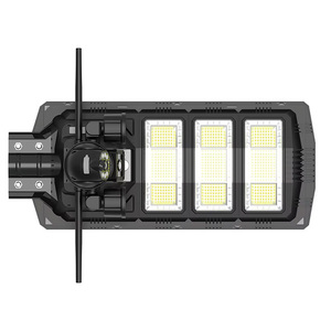 V380pro lampu jalan tenaga surya 450W, kamera keamanan tahan air 2000mAh dengan kamera dan Data Wifi kartu SIM 4G 3 lensa 8MP 4K PTZ - Product Image 2