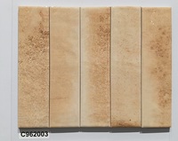 Carrelage mural moderne blanc crème brillant style métro 75x300mm, style vintage français, pour extérieur, hôtel, cuisine, salle de bain, céramique murale et de sol
